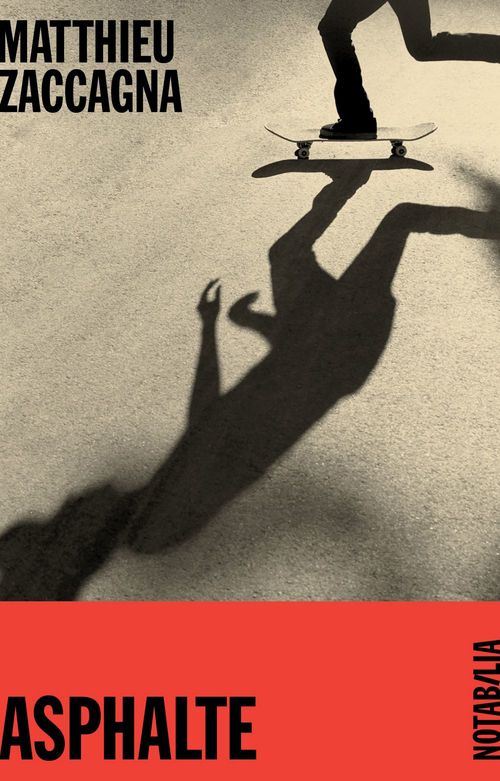 ebook cover of Asphalte, by Matthieu Zaccagna