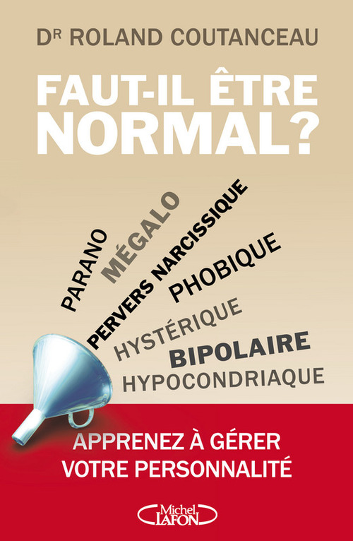 ebook cover of Faut-il être normal ?, by Roland Coutanceau