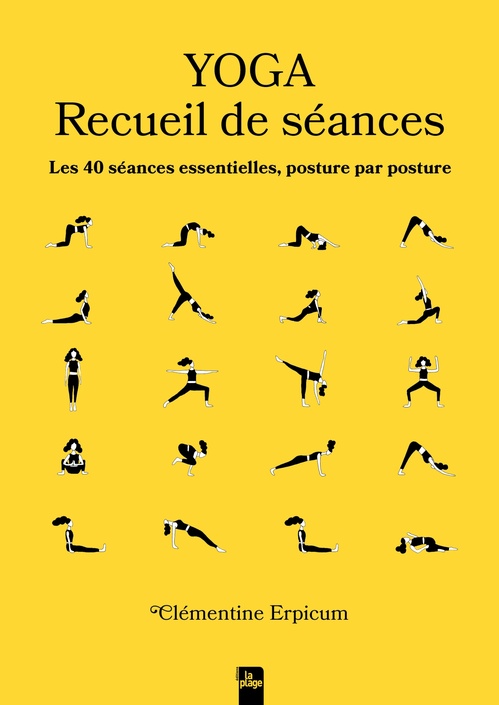 Couverture ebook de Yoga - Recueil de séances, de Clémentine Erpicum