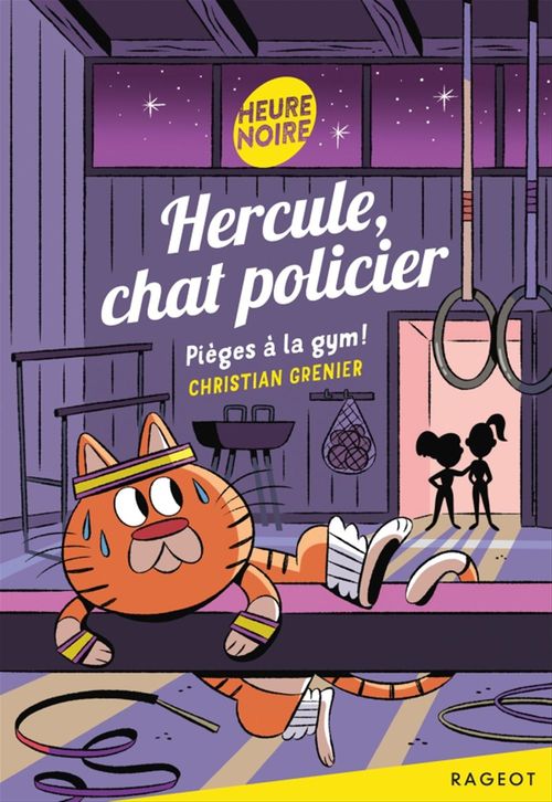 Couverture ebook de Hercule, chat policier - Pièges à la gym !, de Christian Grenier
