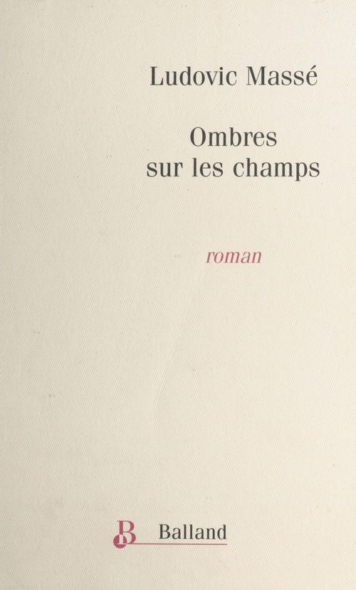 ebook cover of Ombres sur les champs, by Ludovic Massé