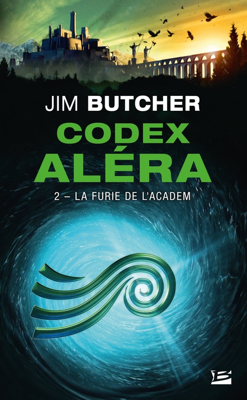 Couverture ebook de Codex Aléra, T2 : La Furie de l'Academ, de Jim Butcher