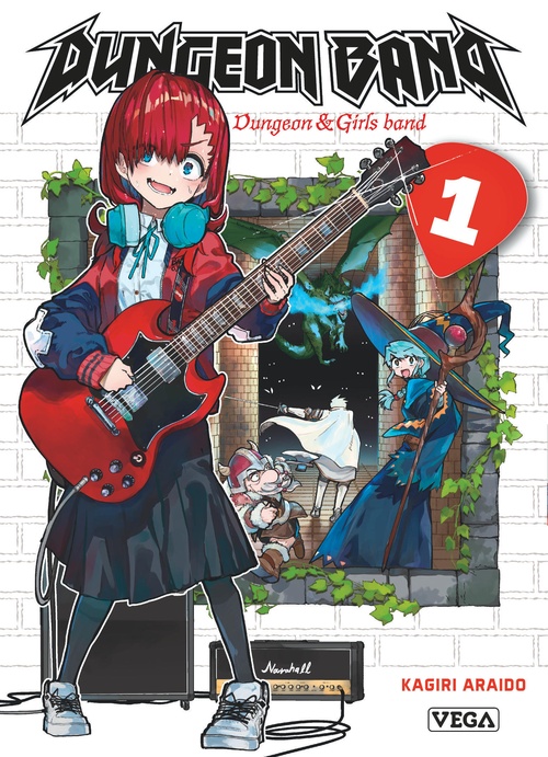 ebook cover of Dungeon Band - Tome 1, by Kagiri Araido