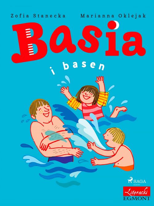 ebook cover of Basia i basen, by Zofia Stanecka