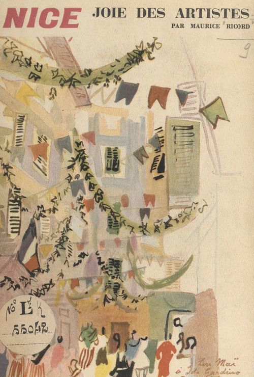 Couverture ebook de Nice, de Maurice Ricord