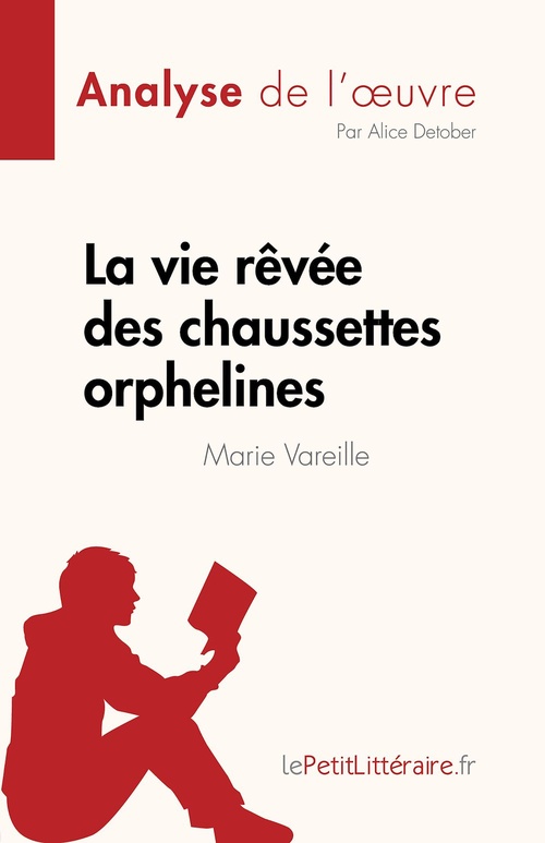 Couverture ebook de La vie rêvée des chaussettes orphelines de Marie Vareille (Analyse de l'oeuvre), de Alice Detober