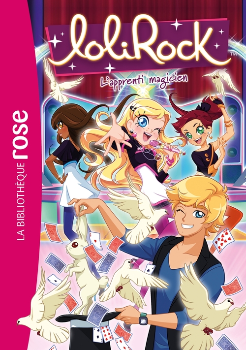 Couverture ebook de LoliRock 32 - L'apprenti magicien, de Marathon Média
