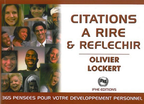 ebook cover of Citations à rire & réfléchir, by Olivier Lockert