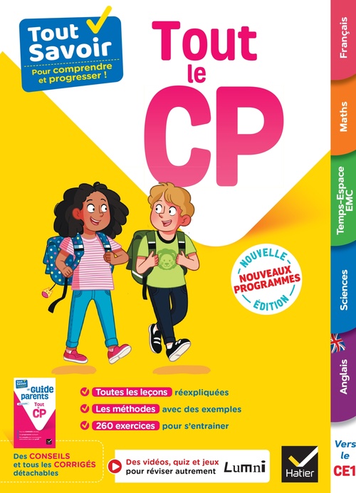 Couverture ebook de Tout Savoir CP - Tout-en-un, de Marc Antoine, Bénédicte Idiard, Richard Minguez, André Mul, Corinne Touati