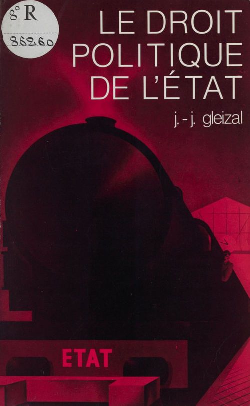 Couverture ebook de Le Droit politique de l'État, de
