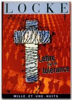 Couverture ebook de Lettre sur la tolérance, de John Locke