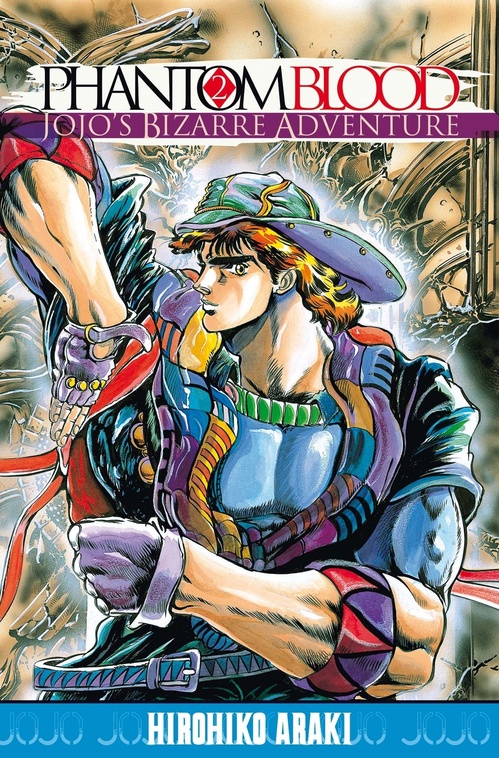 ebook cover of Jojo's - Phantom Blood T02, by Hirohiko Araki