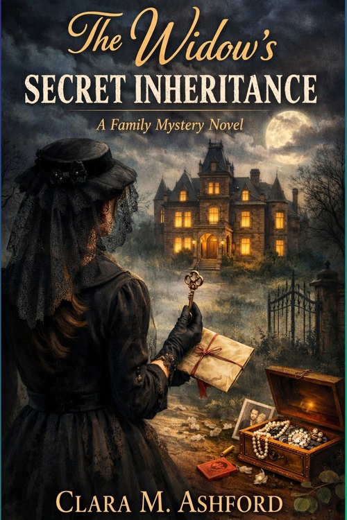 ebook cover of The Widow's Secret Inheritance, by Clara M. Ashford