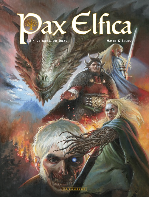 ebook cover of Pax Elfica - Tome 2 - Le sang du Drac, by Cédric Mayen