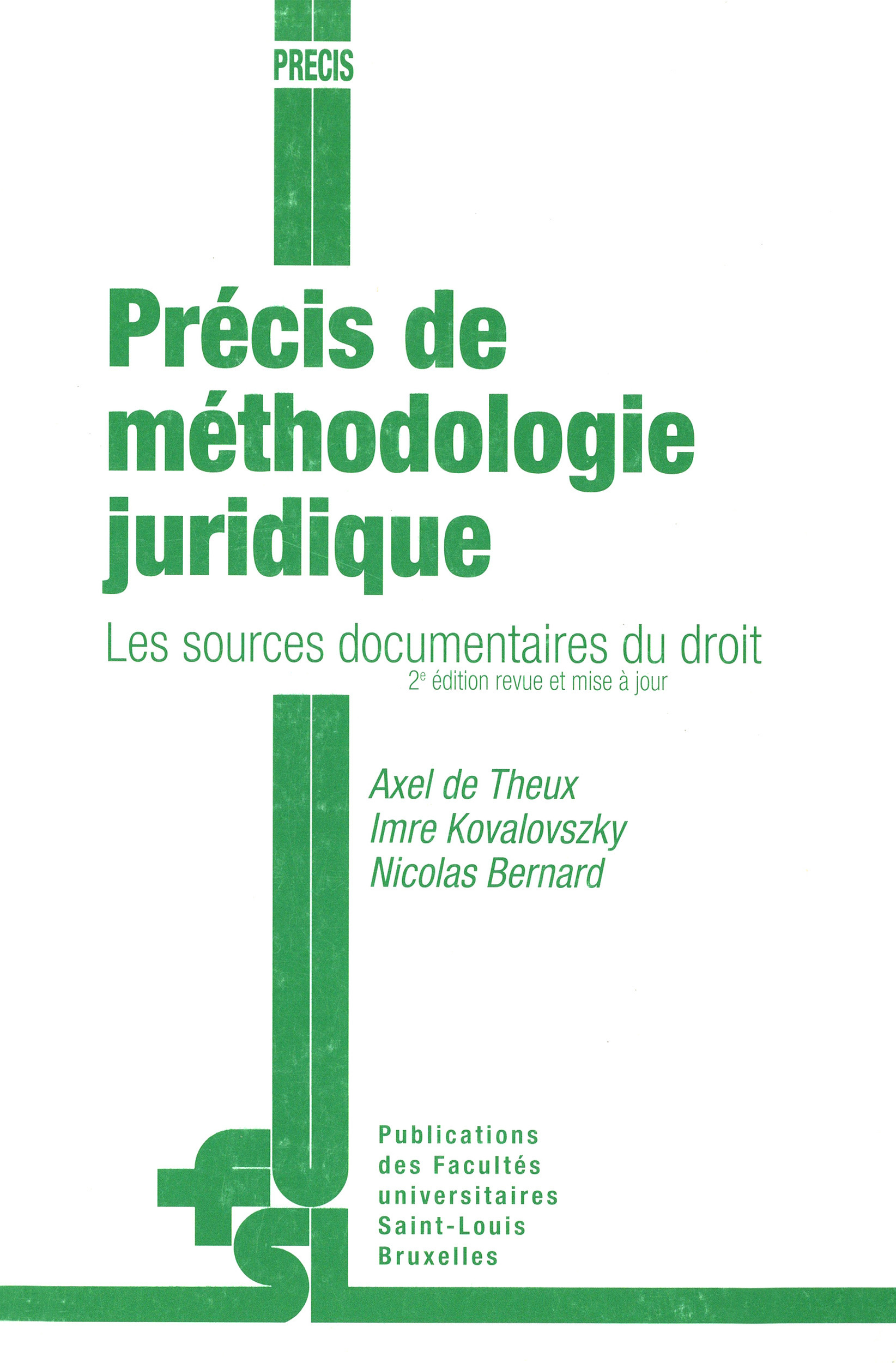 Couverture ebook de Précis de méthodologie juridique, de