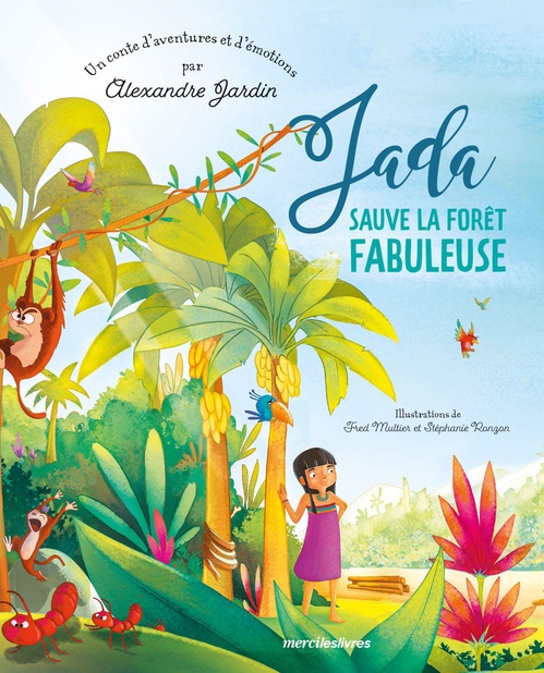 ebook cover of Jada sauve la forêt fabuleuse, by Alexandre Jardin