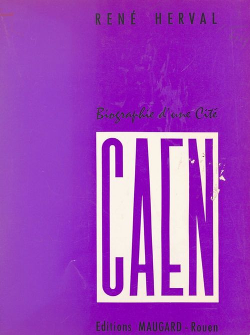 Couverture ebook de Caen, de René Herval