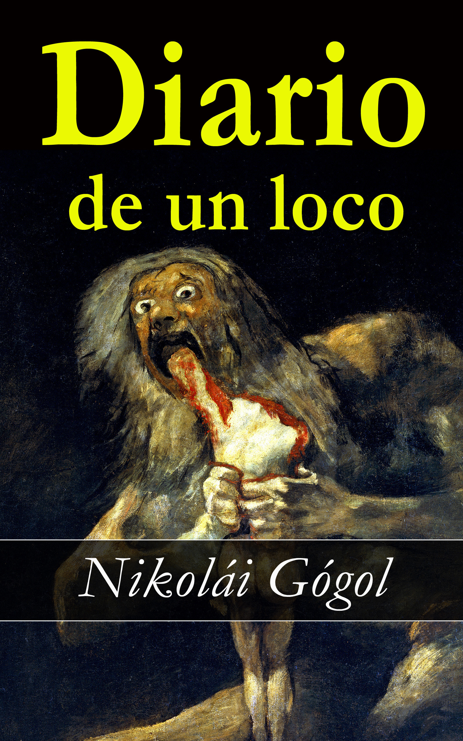 Couverture ebook de Diario de un loco, de Nicolas Gogol