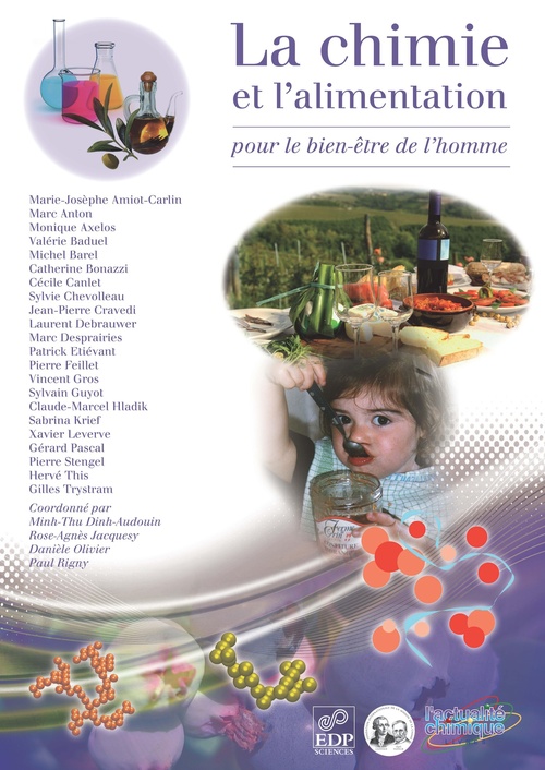 Couverture ebook de La chimie et l'alimentation, pour le bien être de l'homme, de Collectif