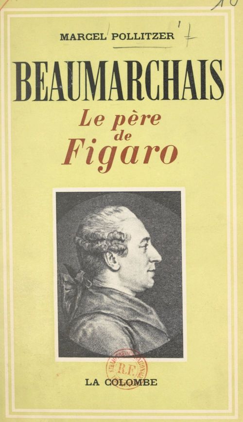 ebook cover of Beaumarchais, by Marcel Pollitzer