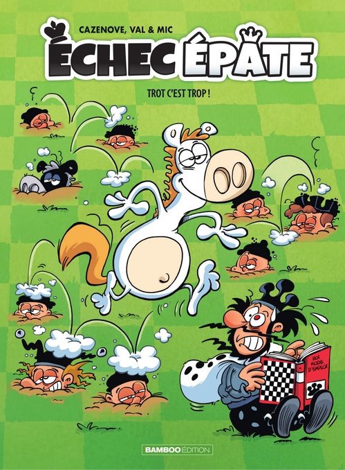 Couverture ebook de Échec Épate - Tome 2 - Trot c'est trop !, de Christophe Cazenove