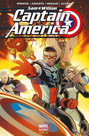 Couverture ebook de Captain America : Sam Wilson T04, de Nick Spencer, Donny Cates