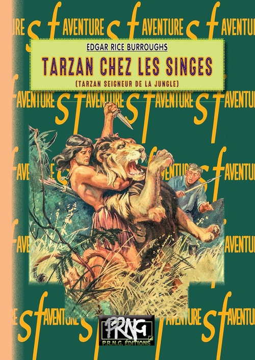 Couverture ebook de Tarzan chez les Singes (cycle de Tarzan n° 1), de Edgar Rice Burroughs