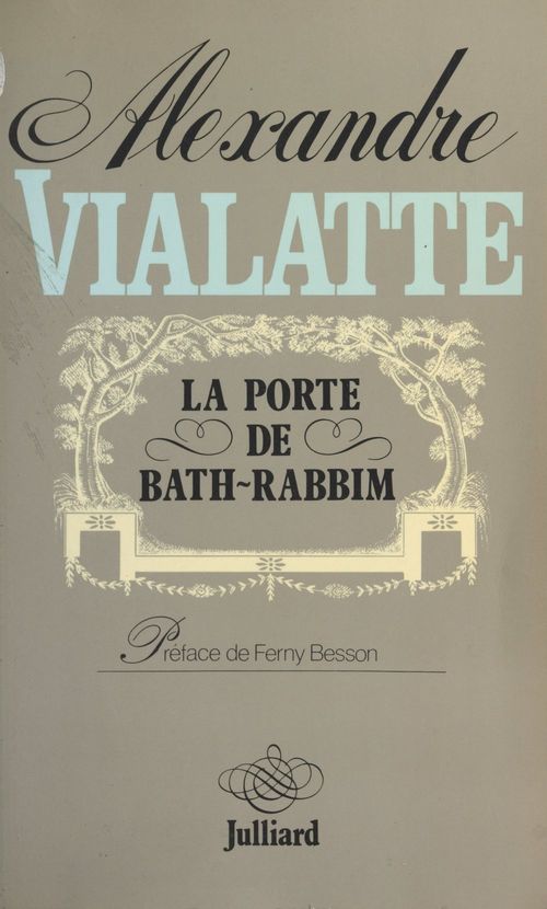 Couverture ebook de La porte de Bath-Rabbim, de Alexandre Vialatte