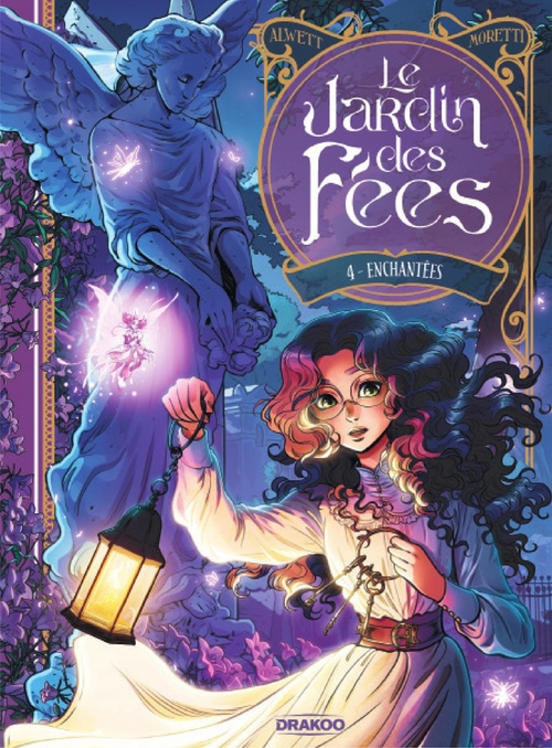 Couverture ebook de Le Jardin des Fées - Tome 4 - Enchantées, de Audrey Alwett