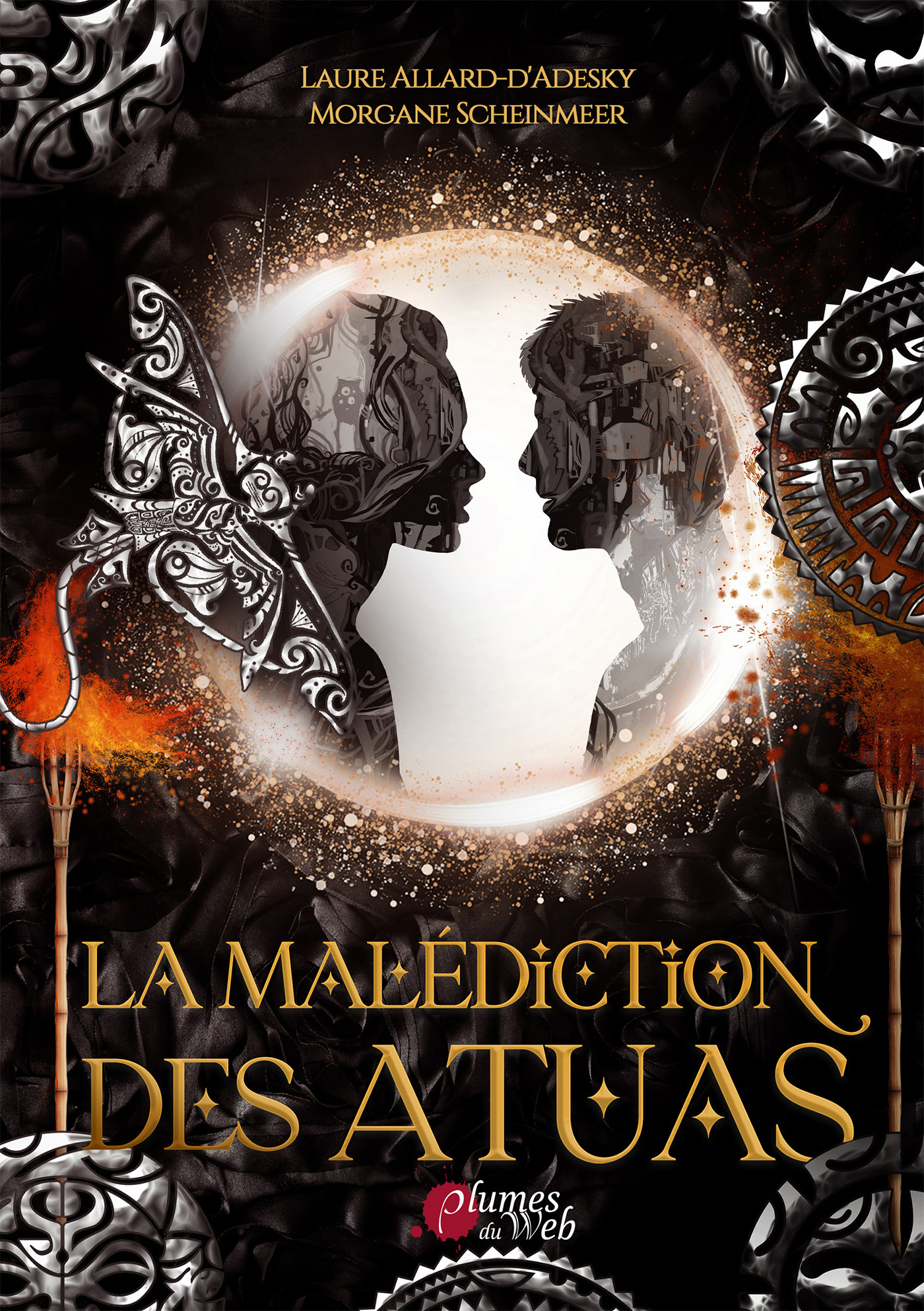 ebook cover of La Malédiction des Atuas, by Laure Allard-d'Adesky