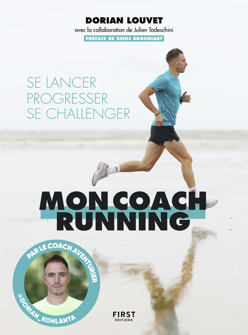 Couverture ebook de Mon coach running, de Dorian Louvet