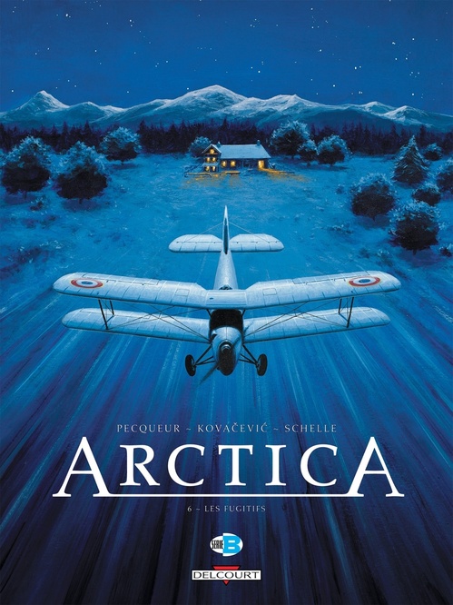 Couverture ebook de Arctica T06 - Les Fugitifs, de Daniel Pecqueur, Bojan Kovacevic