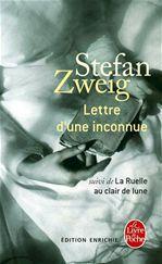 ebook cover of Lettre d'une inconnue, by Stefan Zweig