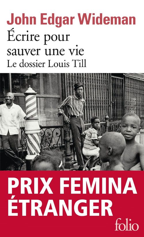 ebook cover of Écrire pour sauver une vie, by John edgar Wideman