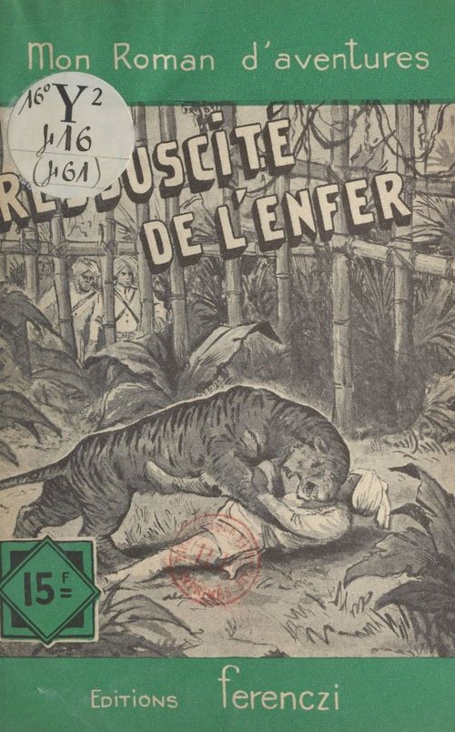 ebook cover of Ressuscité de l'enfer, by Raoul Borjack