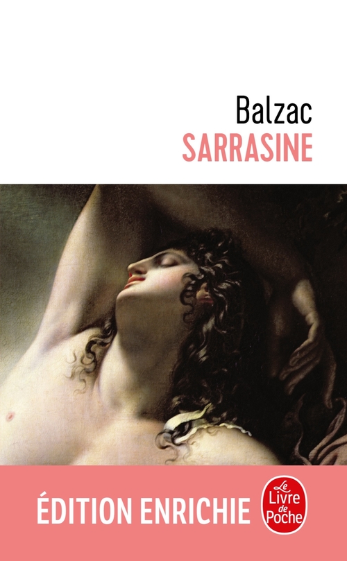 ebook cover of Sarrasine, by Honoré de Balzac