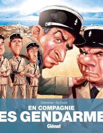 Couverture ebook de En compagnie des gendarmes, de Philippe Chanoinat, Charles Da Costa