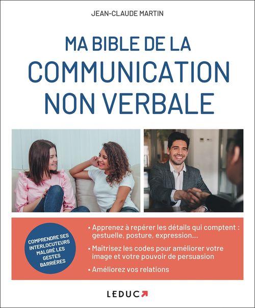 Couverture ebook de Ma Bible de la communication non verbale, de Jean-claude Martin