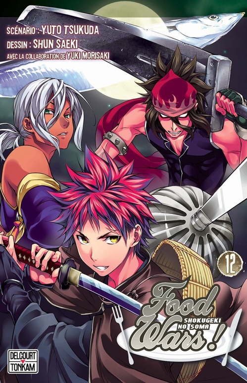 ebook cover of Food wars ! T12, by Yuto Tsukuda