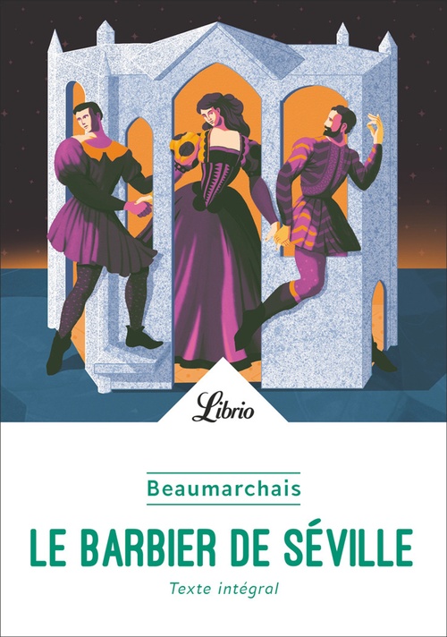 Couverture ebook de Le Barbier de Séville, de Beaumarchais