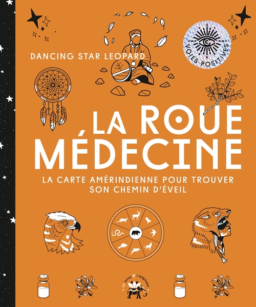 Couverture ebook de La roue médecine, de Corinne Merlo