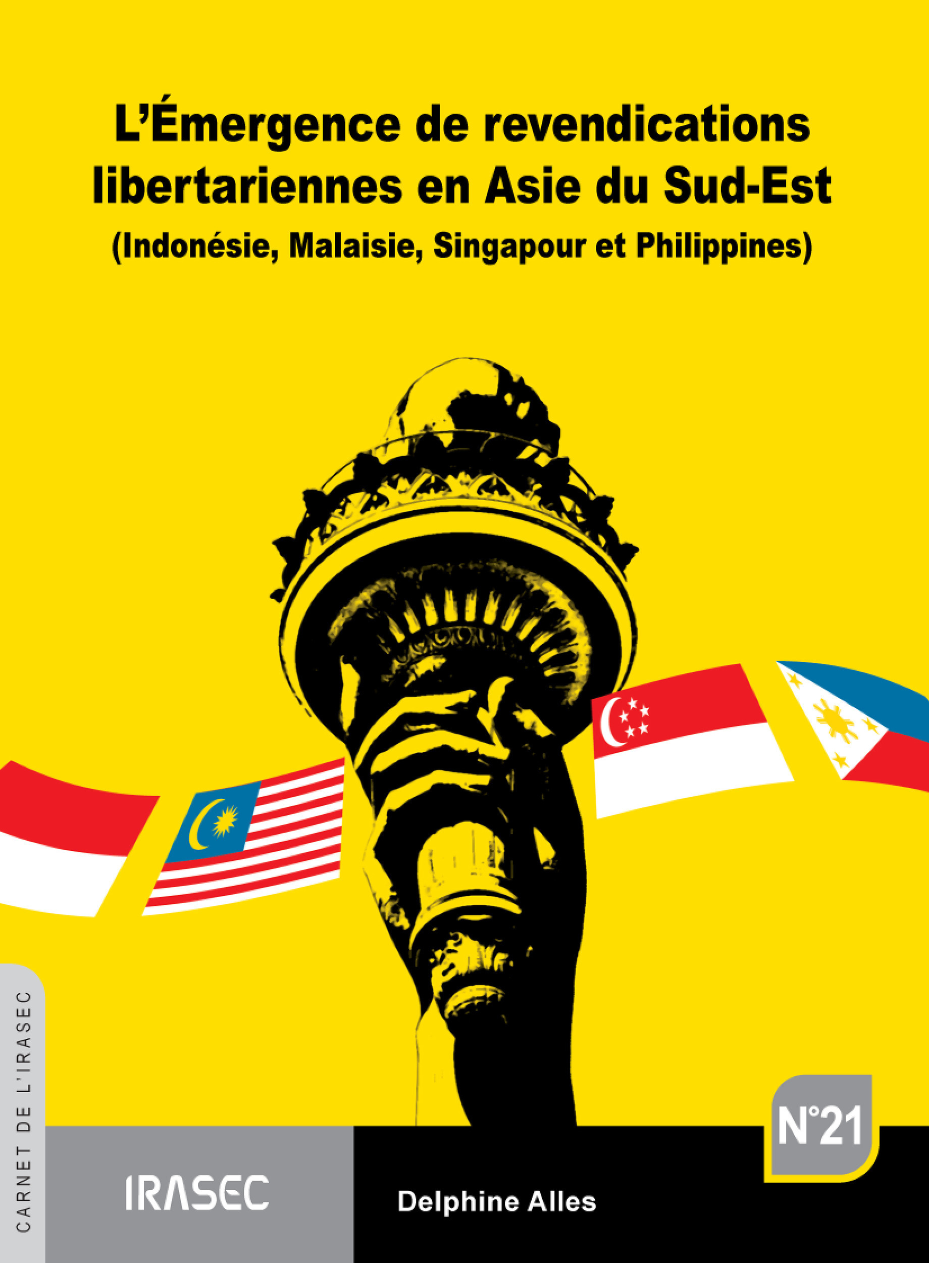 Couverture ebook de L´Émergence de revendications libertariennes en Asie du Sud-Est, de Delphine Alls