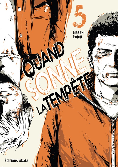 Couverture ebook de Quand sonne la tempête - Tome 5, de Masaki Enjoji