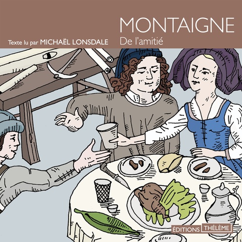 Couverture audiobook de De l'amitié, de Michel de Montaigne
