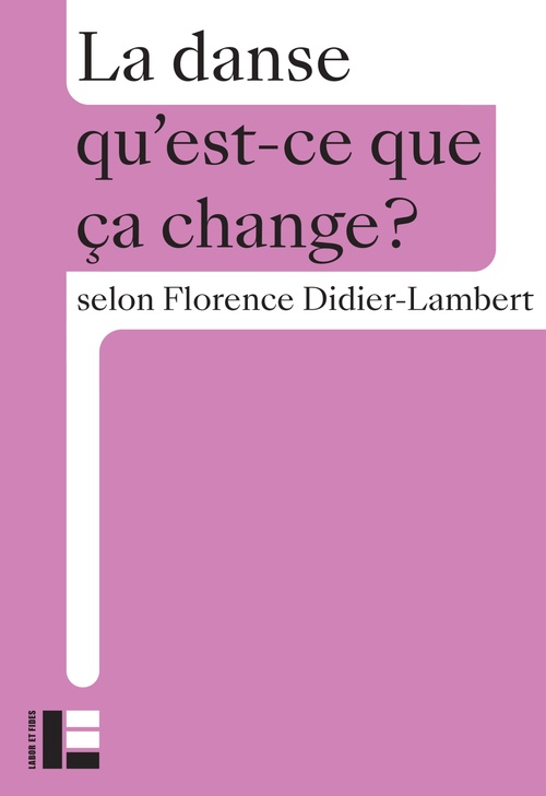 Couverture ebook de La danse, de Florence Didier-Lambert