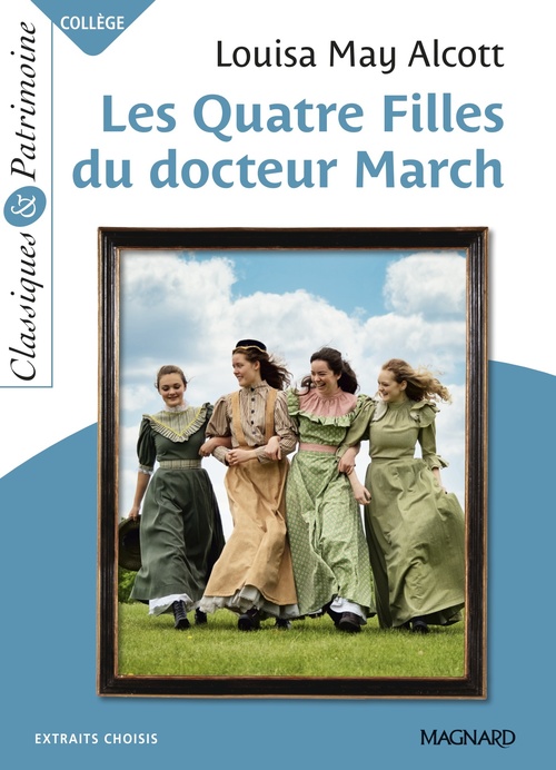 Couverture ebook de Les Quatre Filles du docteur March - Classiques et Patrimoine, de Louisa May Alcott