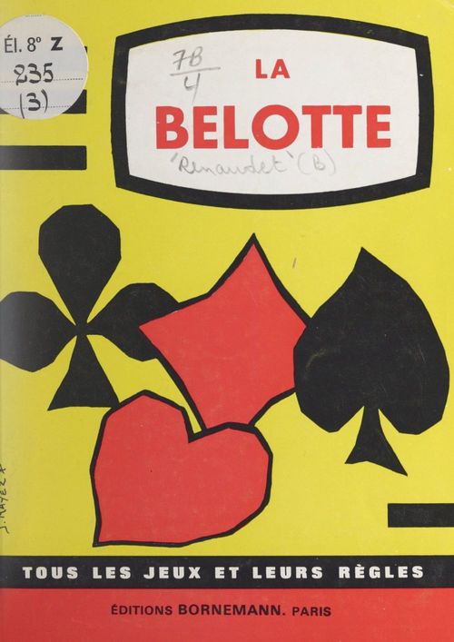 ebook cover of La belotte, by Benjamin Renaudet, Pierre Manaut