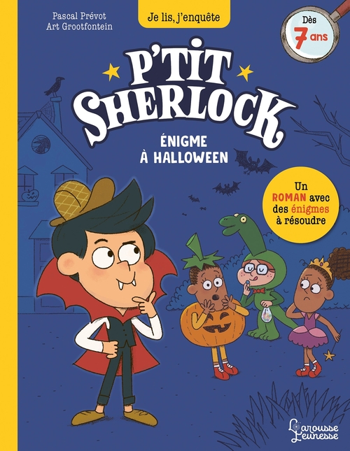 Couverture ebook de Enigme à Halloween, de Pascal Prévôt