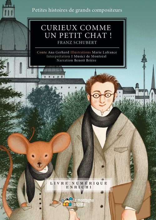 Couverture ebook de Curieux comme un petit chat ! (Contenu enrichi), de Ana Gerhard
