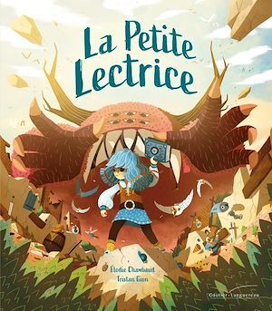 Couverture ebook de La petite lectrice, de Elodie Chambaud